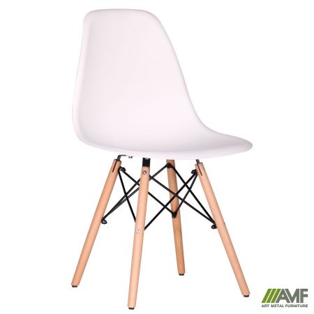 Стілець кухонний AMF Aster RL Wood Пластик Білий (545914)